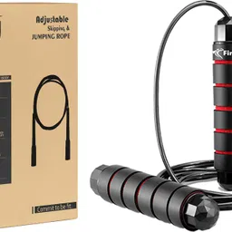 firstfit Tangle-Free Rapid Speed Ball Bearing Adjustable Exercise Jump Rope Ball Bearing Skipping Rope image 4