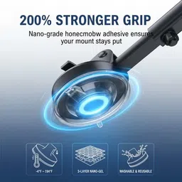 atline Car Mobile Holder for Dashboard, Steering, Windshield image 4