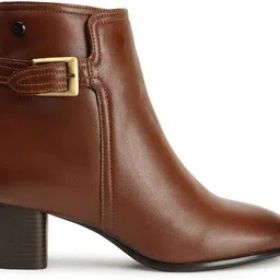 carlton london Women's Comfortable and stable block heel Boots Boots For Women image 5