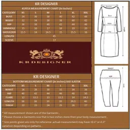 kr designer Embroidered Anarkali Kurta, Bottom & Dupatta Set image 5