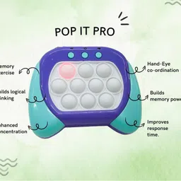 prezzie villa Pack of 1 Fast Up Pop Fidget Toy It Game 4 Modes, 30 Levels image 3