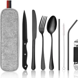 meneflix Disposable Stainless Steel Cutlery Set-picture-23