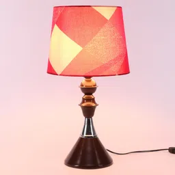 Multicolour Cotton Table Lamp by Foziq image 3