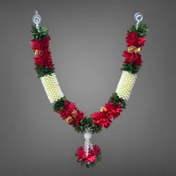 small size red 1 Soft Fabric Garland-image-28