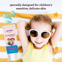 aromine Sunscreen - SPF 50+++ PA+++ Broad Spectrum for School-going Kids Boy & Girl image 2