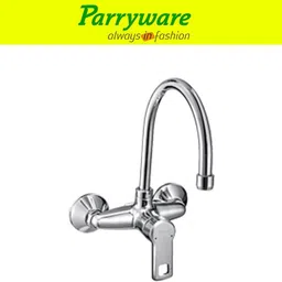 parryware Vista Wall Mounted Sink mixer with Swivel Spout set of 3 pic 031 Wall Mounted Sink mixer with Swivel Spout Sink Mixer Faucet image 4