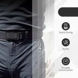 artisanwear Men Casual Green Nylon Belt image 4