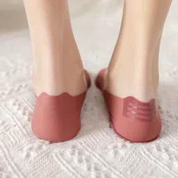 finzer Women Self Design Peds/Footie/No-Show image 5