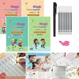 snowshell Magic Reused Practice book For Kids Handwriting 4 Book Drawing Books Magic Zx248-picture-32