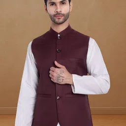 rocksy Solid Men Waistcoat image 4