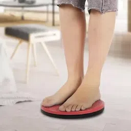 livox Tummy Twister AB Exercise Acupressure Fat Burning Weight Loss Step Machine Red Ab Exerciser image 3