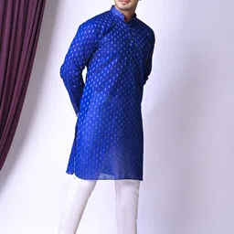 r m dresses Men Pure Cotton Kurta Pyjama Set image 3