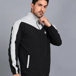 punjab hills Men Colorblock Casual Jacket image 3