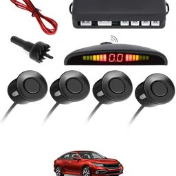 zplus Universal 4 Black Reverse Parking Sensor With LED Display For Cars-65 Safety of Passengers/Car One Alarm Kit-1864 Parking Sensor-picture-23