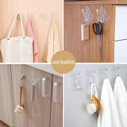 ddboxen Self Adhesive Sticker Hanger Plastic Hook 20 image 3