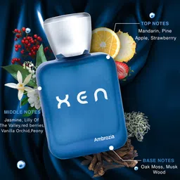 xen perfumes Ambrozia Edp 50ml & Berry Bee 8ml Luxury long lasting perfume women combo pack 2 Eau de Parfum - 58 ml image 2