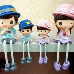 elegant lifestyle Love Family Gift Set, Hanging Legs Decor| Family Gift, him/her or Special Decorative Showpiece - 8 cm-picture-13