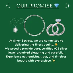 silver secrets Pure 925 Silver Chain For Men and Women With Authenticity Card of Purity. Silver Chain image 5