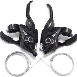 xezon Bicycle Brake Lever Optical Gear Display Indicator with Brake Cable Bicycle Brake Disk image 4