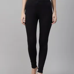 Cotton Lycra Blend Women Churidar-image-6