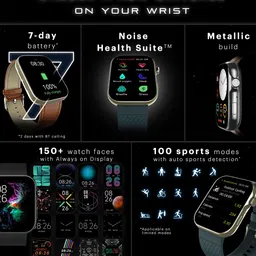Noise Brown ColorFit Ultra 3 Smartwatch image 3