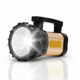 Long Beam Rechargeable Flashlight with Extended Battery Life for Outdoors 10 hrs Torch Emergency Light-image-8