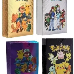bestie toys Playing Cards 55Gold,55 Silver,55 Rainbow&55 Black Set Of 220 Cards-picture-12