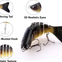 hunting hobby Hard Bait Plastic Fishing Lure image 4