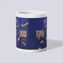 makekart Real Madrid Midfield Maestro Toni Kroos Fan Ceramic Coffee Mug image 3