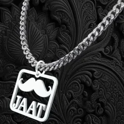 d2fashion Jaat Logo Metal Pendant image 2