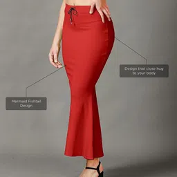 VAGMI STORE Fishcut Shapewear_137 Lycra Blend Petticoat image 4