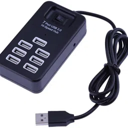 LipiWorld 7-Port HUB Splitter USB2.0 Adapter Cable High Speed For Mobie Phone Computer PC Laptop USB Hub-image-80