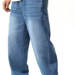 rend Men Loose Fit Mid Rise Dark Blue Jeans-picture-23