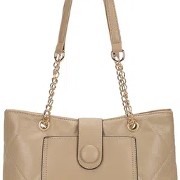 fastrack Beige Women Tote - Medium Quilted-picture-27