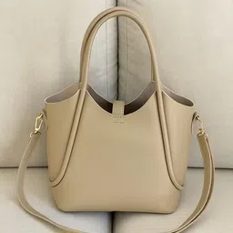 women craft Beige Women Sling Bag BAGLOVIS Women’s Premium Faux Leather Shoulder & Handbag with Sling Strap image 2