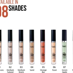 glam21 Ultra HD Liquid Concealer for HD Finish | Non-sticky & Long Lasting Matte Finish Concealer image 4
