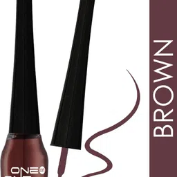 one on one Waterproof Eyeliner,Set of 8(Black,Brown,Blue,Green,Silver,Golden,Purple,White) 40 ml image 5