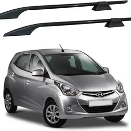 aksmit Stylish Rocket Hyundai EON. Roof Rails Universal Fit for All Cars Black Car Beading Roll For Hood-picture-22