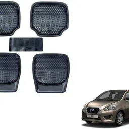 mockhe PVC (Polyvinyl Chloride) Standard Mat For Datsun Go-picture-17