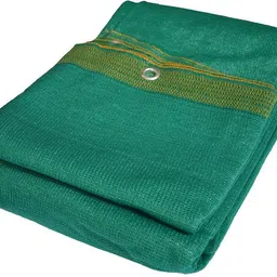 90% Green Shade Net UV Stabilized Agro Net with Attach Eyelet 1.5 MTR X 11 MTR Portable Green House-image-2