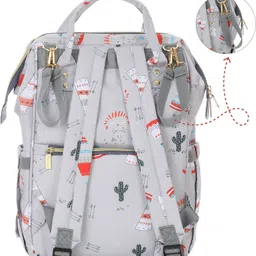 1st step Smart, Multi-Functional Waterproof Handbag with Shoulder Strap for Mother Travel Backpack Diaper Bag image 4