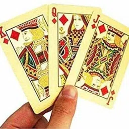 white popcorn Set of 1 Deck for Card Games/Pocker/Rummy Playing Card Decks, Playing Cards for Adult and Child image 2