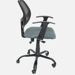cellbell Tyto Breathable Mesh Ergonomic Chair in Grey Colour image 5