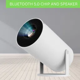 CLAIRBELL Protable Projector for Home 4K Support With Built-in App Netflix/YouTubeX169 (4500 lm / 1 Speaker / Wireless / Remote Controller) Portable Projector-picture-11