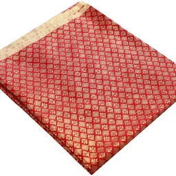 priyakant safawala P_S MAROON BROCADE 2 METER 1135 Curtain Fabric image 2