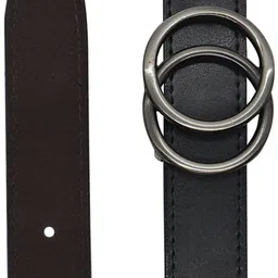 heneda Women Casual Black Synthetic Belt image 4