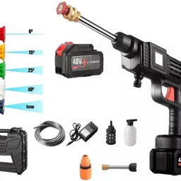 Cordless Water Sprayer Car Washer High Pressure Washer Set with Accessories Pressure Washer-image-35