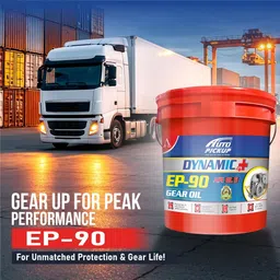 auto pickup New Premium Quality Pack Of 10L Dynamic Plus API Gl- Heavy-Duty High Performance Gear Oil image 4