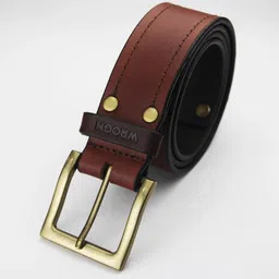 wrogn Men Casual Tan Genuine Leather Belt-picture-16