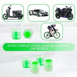 motopex Plastic Tyre Valve Cap for Car, Bike image 2